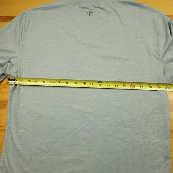 Tommie Copper Mens 2XL Shirt Cool Copper Compression Gray Train Running Workout - Picture 11 of 14